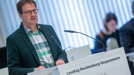 Der Nachfolger. Torsten Renz, Chef der CDU-Fraktion im Landtag von Mecklenburg-Vorpommern, soll nach dem Rücktritt von Lorenz Caffier neuer Innenminister werden.