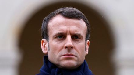 Frankreichs Staatschef Emmanuel Macron kämpft um seine Rentenreform.