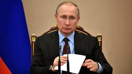 Putin sagte nun, Russland sei bereit, mit London bei der Aufklärung des Falls "zu kooperieren". 