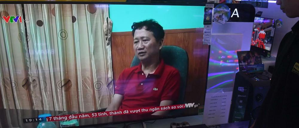 Bericht vom Prozess gegen Trinh Xuan Thanh im vietnamesischen Fernsehen 