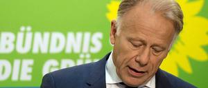 Jürgen Trittin, Spitzenkandidat der Partei Bündnis 90/ Die Grünen, steht wegen der Pädophilie-Debatte in der Kritik.