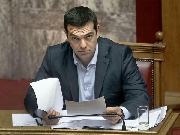 Griechischer Regierungschef Alexis Tsipras