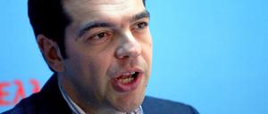 Wird es ihm gelingen, eine Koalition zu bilden? Alexis Tsipras, Chef der griechischen Partei Syriza (Koalition der Radikalen Linken). 