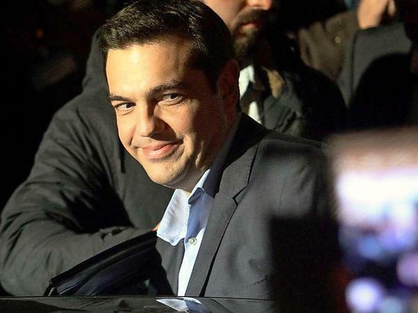 Sieger der Parlamentswahl in Griechenland: Alexis Tsipras vom Linksbündnis Syriza