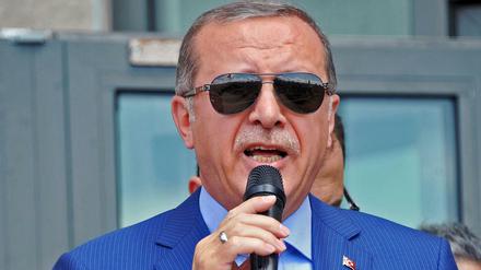 Will Maßnahmen gegen Deutschland ergreifen: Der türkische Staatspräsident Recep Tayyip Erdogan.