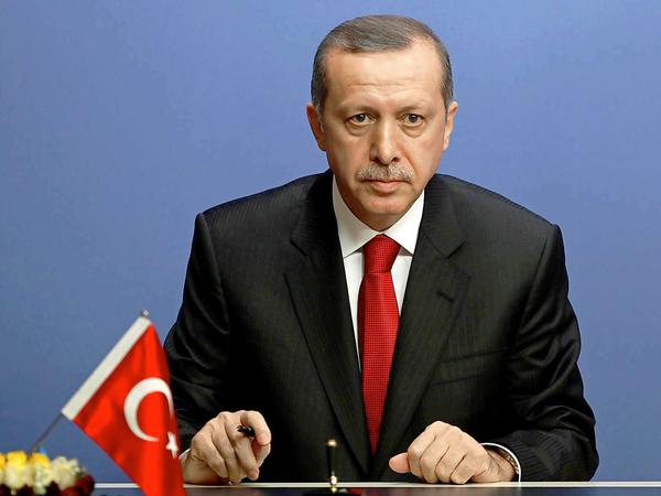 Präsident Tayyip Erdogan. Kein anderes Thema bringt die die türkische Politik so in Rage wie die Massaker an Armeniern. 