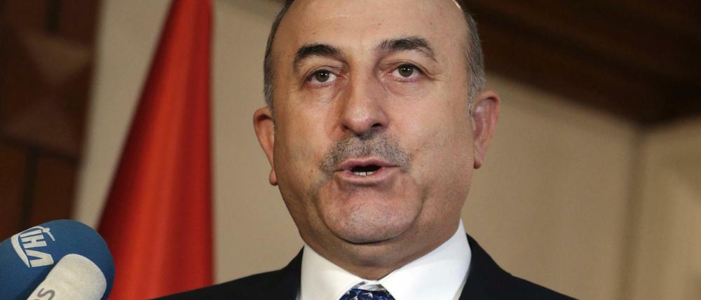 Der türkische Außenminister Mevlüt Cavusoglu.
