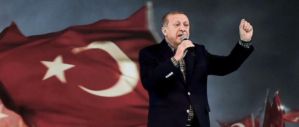 Der türkische Präsident Recep Tayyip Erdogan hatte die Spannungen mit dem Westen in jüngster Zeit eskalieren lassen.