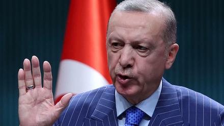 Der türkische Präsident Recep Tayyip Erdogan hält eine größere Nato für keine gute Idee.