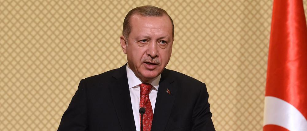 Türkeis Präsident Recep Tayyip Erdogan gibt sich plötzlich versöhnlich.