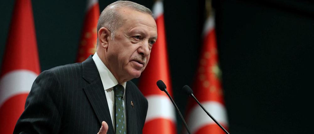 Der türkische Präsident Erdogan geht erneut gegen Organisationen vor, die seine Regierung als terroristische Vereinigungen einstuft.