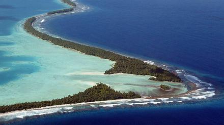 Tuvalu gehört zu den kleinen Inselstaaten, die schon heute große Probleme habe, auf ihren Atollen im Pazifik zu überleben. 