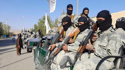 Grenzkämpfer der Taliban