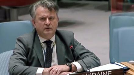 Der ukrainische UN-Botschafter Serhij Kyslyzja