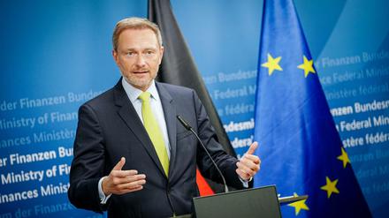Christian Lindner (FDP) ist Bundesminister der Finanzen.