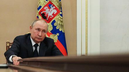 Russlands Präsident Wladimir Putin wird nicht verhandeln, solange er nicht muss.