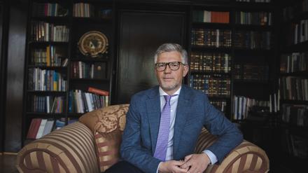 Ein undiplomatischer Diplomat: Andrij Melnyk, Botschafter der Ukraine in Berlin, verteilt gern Noten an seine Gastregierung und provoziert regelmäßig Debatten.