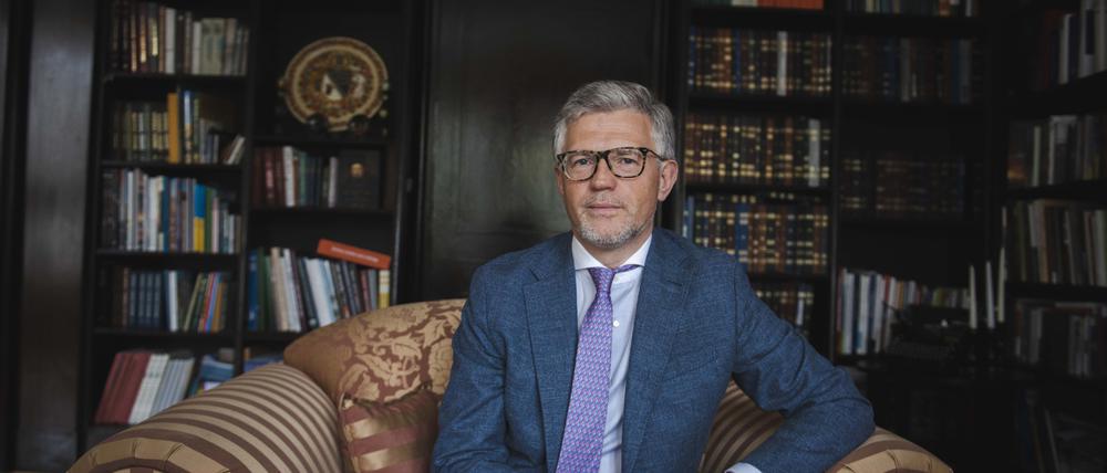 Ein undiplomatischer Diplomat: Andrij Melnyk, Botschafter der Ukraine in Berlin, verteilt gern Noten an seine Gastregierung und provoziert regelmäßig Debatten.