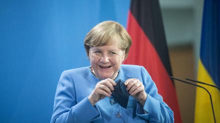 Bundeskanzlerin Angela Merkel (CDU) setzt darauf, dass die Pandemie bald vorbei ist. 