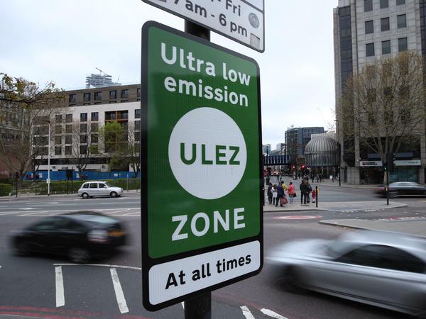 Mit der Einführung der Ultra Low Emission Zone solle die Luftqualität in der Londoner City verbessert werden.