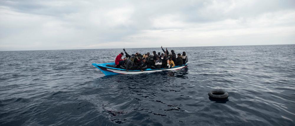 Vor der Küste Libyens sind 22 Flüchtlinge gestorben (Archivbild).