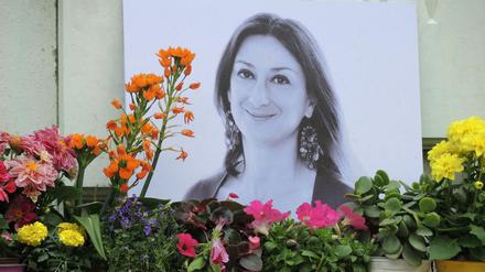 Gedenken an die ermordete Journalistin Daphne Caruana Galizia