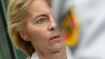 Bundesverteidigungsministerin Ursula von der Leyen (CDU) 