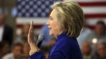 Die Demokratin Hillary Clinton will US-Präsidentin werden