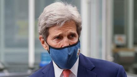 Der US-Klimabeauftragte John Kerry auf Deutschlandbesuch