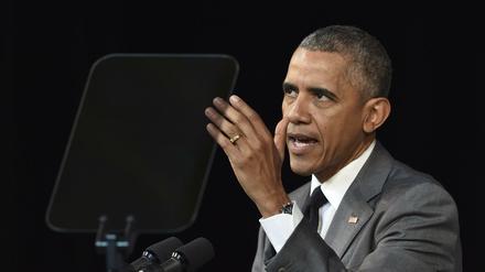 US-Präsident Barack Obama verurteilte die Anschläge in Brüssel.