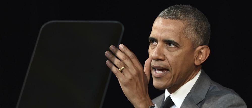 US-Präsident Barack Obama verurteilte die Anschläge in Brüssel.