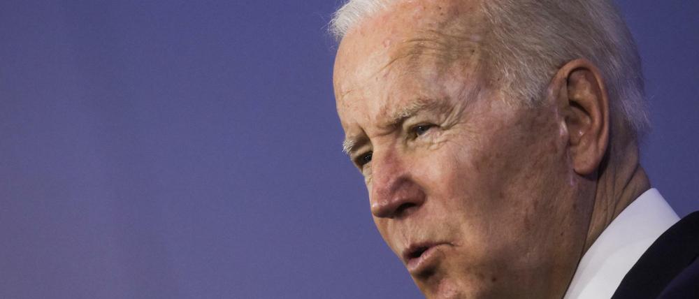 US-Präsident Joe Biden verschärft den Ton im Russland-Ukraine-Konflikt.