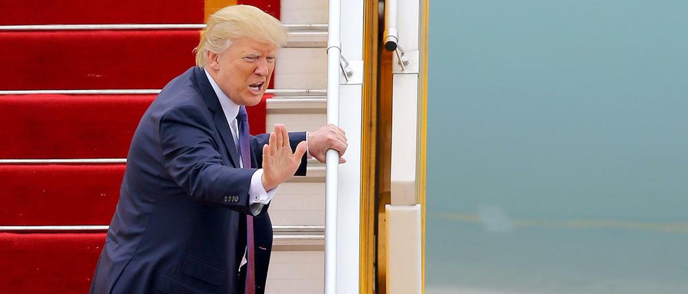 Bye bye, Hanoi: Trump reist weiter. 