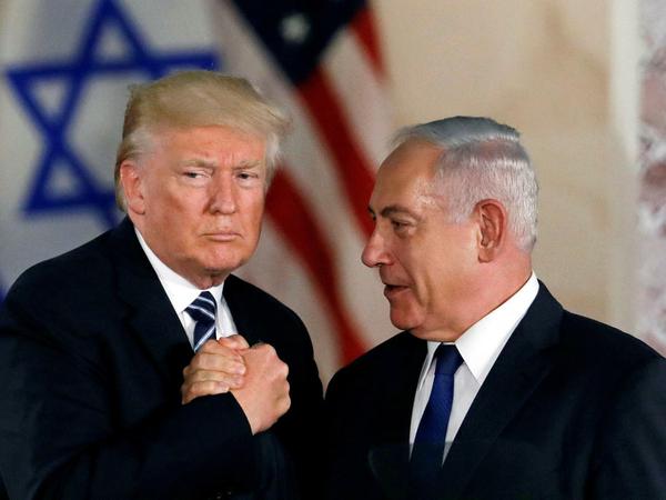 Israel Premier Benjamin Netanjahu konnte sich in den vergangenen Jahren über einige politische Geschenke von Trump freuen.