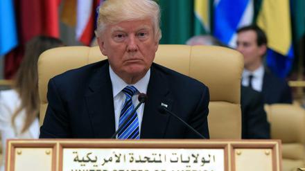 Auf Reisen im Nahen Osten: US-Präsident Donald Trump 