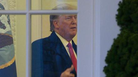 US-Präsident Donald Trump im Oval Office 