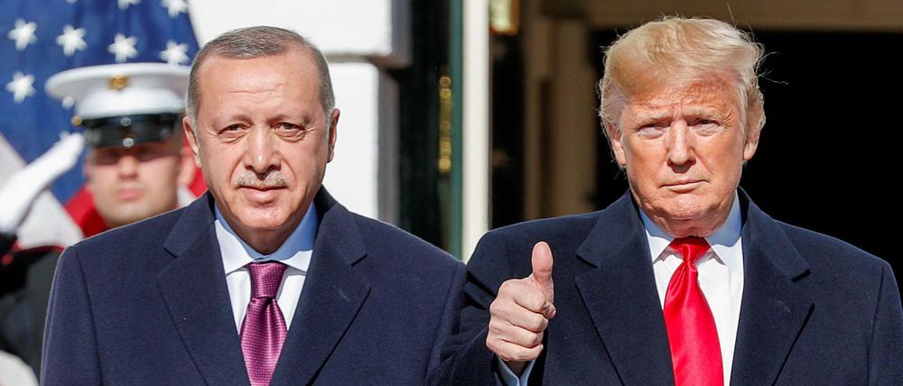 Alles toll? US-Präsident Trump empfängt den türkischen Präsidenten Erdogan 