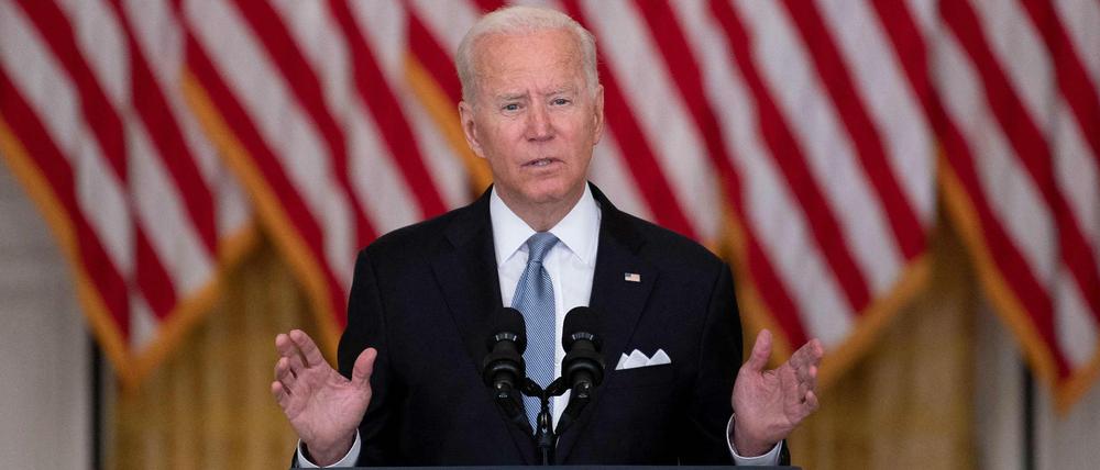 US-Präsident Joe Biden gesteht am Montag ein, die Lage falsch eingeschätzt zu haben.