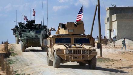 Der US-Rückzug aus Syrien hat begonnen.