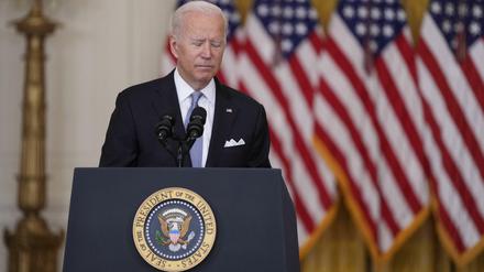 Joe Biden wird für seinen Truppenabzug aus Afghanistan scharf attackiert.