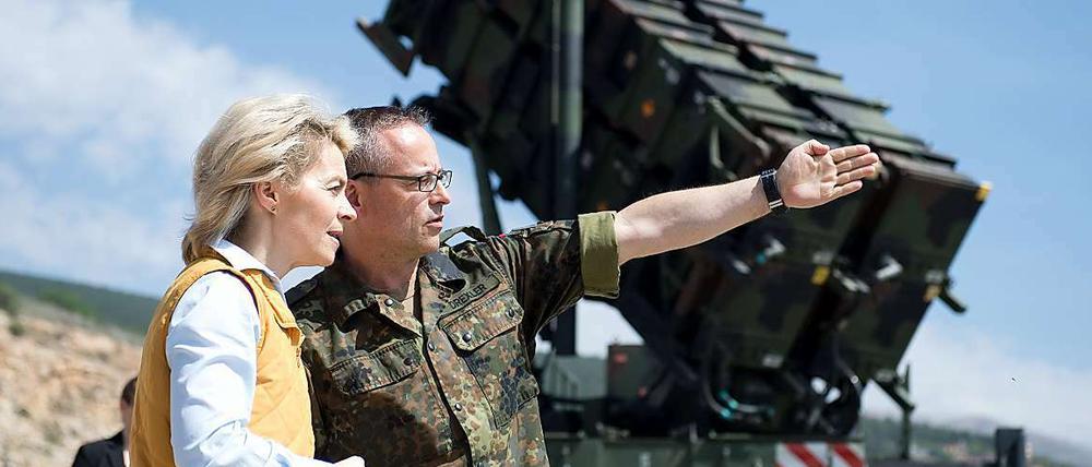 Verteidigungsministerin Ursula von der Leyen in der Türkei.