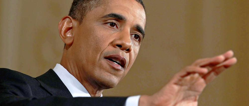 US-Präsident Barack Obama warnt vor der Zahlungsunfähigkeit seines Landes.