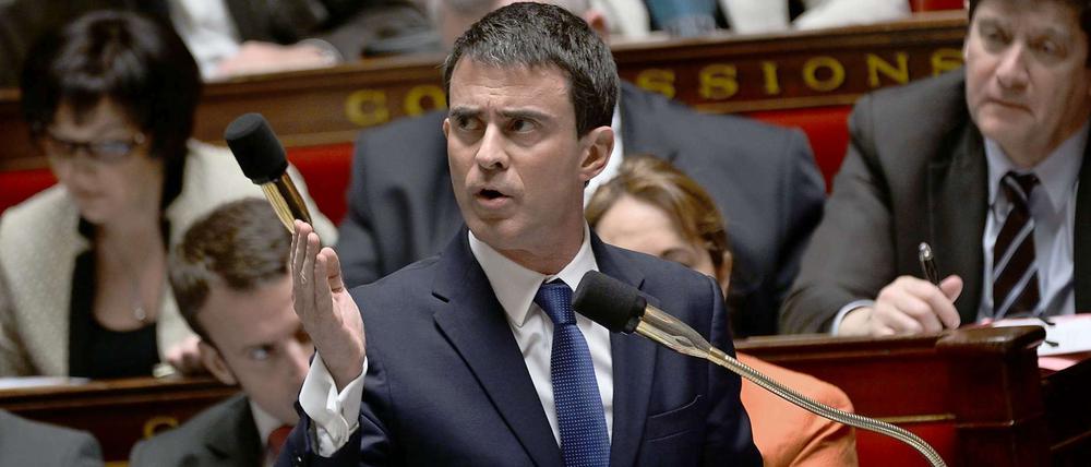 Der französische Premier Manuel Valls.
