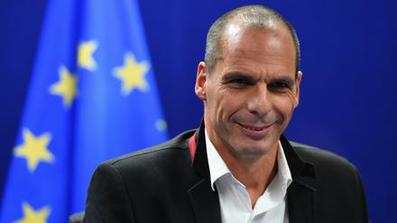 Griechenlands Finanzminister Yanis Varoufakis in Brüssel