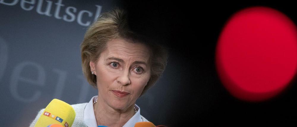 Verteidigungsministerin Ursula von der Leyen (CDU) 