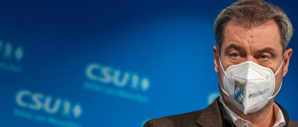  Markus Söder, CSU-Parteivorsitzender und Ministerpräsident von Bayern: „Die Lage ist ernster, als die meisten glauben.“ 