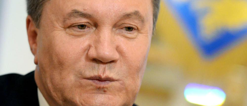 Der ehemalige Präsident der Ukraine hat sich 2014 nach Russland abgesetzt. 