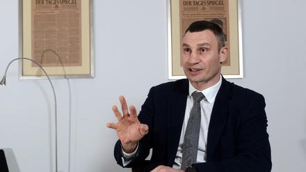Vitali Klitschko, Bürgermeister von Kiew und ehemaliger Profiboxer. 