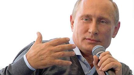 Auf Kriegskurs: Russlands Präsident Wladimir Putin.