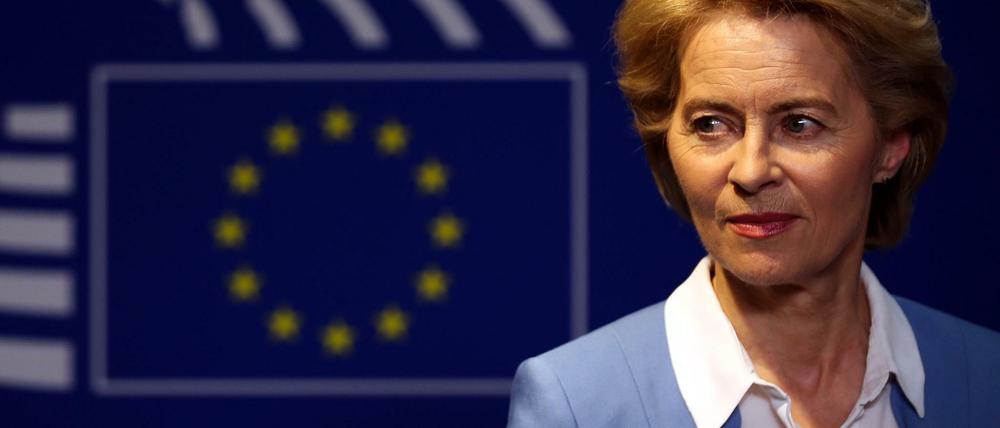 Ursula von der Leyen (CDU), die künftige Chefin der EU-Kommission.